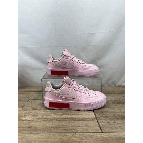 Nike Shoes - Nike Air Force 1 Impact Pink Sneakers Cushioned Low Top Shoes Women's Size 8